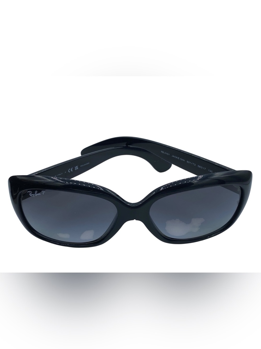 Ray-Ban RB4101 Jackie Ohh Polarized Sunglasses with Ray Ban Case & Cloth